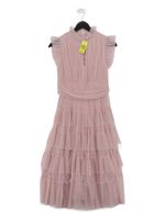 Coast A-Line Midi Dress UK8 in Pink