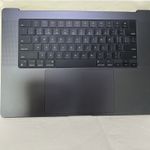 Apple MacBook Pro 16" A3186 Palmrest M4 Max Space Black 2025 8624 US Keyboard