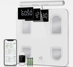 Arboleaf CS10E Smart Bathroom Scale 310mm Bluetooth Body Composition 50+ Metrics