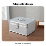 Aluminum Combination Lock Box Large Capacity Combination Lock Box Sturdy