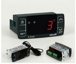 PRE PROGRAMMED DIGITAL CONTROLLER THERMOSTAT WITH PROBE DIXELL X COOL 230v