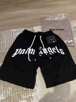 Palm Angels Mens Black Shorts - Medium - New with tags