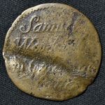 1669 London W.1178, Golden Lane, Samuel Woodock, Halfpenny Token, N.7928
