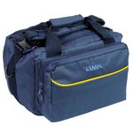 GMK Range Bag Blue Yellow Pin Large Cartridge Kit Bag Holds 250
