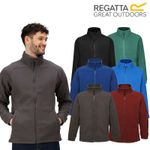 Regatta Mens Thor Barricade Fleece Jacket Full Zip Anti Pill Workwear Outdoor