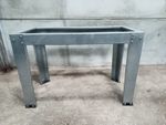 Galvanised work bench table frame