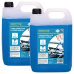 GADLANE 2 x Car Screen Wash Fluid Concentrate All Seasons Melts Ice No Streak 5L