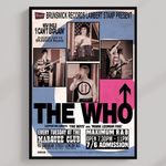 The Who 1965 Marquee Concert Poster MULTI-PRINT or Three FRAMED Options NEW