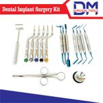 Dental Implant Surgery Kit Sinus Lift Osteotome Bone Graft Packer Carrier Mallet