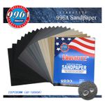 A4 Wet And Dry Sandpaper  Sanding Paper Sheets 60 - 10000 Grit For Wood Metal