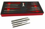 Britool Hallmark PUNCH CHISEL SET in Foam COLD CHISELS CENTRE PUNCHES * PROM