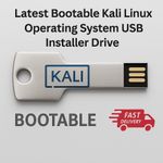 KALI Linux latest Bootable USB Official ISO Plug & Play Ethical Hacking OS