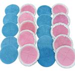 Aircraft Powerglide Genuine Cleaning & Polishing Pads 10 pink 10 blue NEW