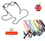 2pcs Reading Glasses Lanyards Neck Cord Spectacles Sunglasses Strap Silicon Grip