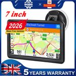 8GB Sat Nav Car Truck GPS Navigation Free Lifetime UK & eu Maps POI FM Upgraded*