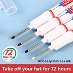 Long Head Long Nib Nose Markers Deep Hole Marker Pen Woodworking Multi-purpose