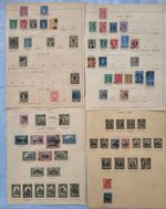 South America Chile Collection from 1880-1911 Stamped and Unused