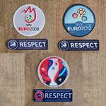 Euro 2008 2012 2016 Respect Sleeve Patch Badge National Teams Heat Transfer
