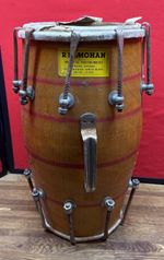 Wood Dholak Drum Musical Instrument needs new skins