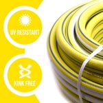 4 LAYER - 1/2" Garden Hose Pipe Reinforced Outdoor 15m, 20m, 25m, 30m,50m