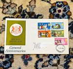 Great Britain General Anniversaries FDC 1 Apr 1970 London S.E.1 Pre-Decimal
