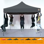 GORILLA GAZEBO ® Pop Up 3x3m Heavy Duty Waterproof Commercial Grade with Canopy 
