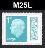 2025 M25L 1st LARGE DEFINITIVE SINGLE from Counter Sheet, no source code
