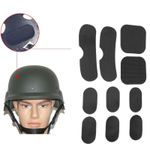 19Pcs Helmet Pads Soft Cushion Protective Kits For Fast Mich ACH Tactical Helmet
