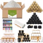 Candle Making Kit Complete DIY Set with Natural Soy Wax, Candle Jars, Wicks UK.