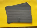 Stamp Stock cards 148 mm X 210 mm with clear cover New