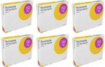 6 x Fluconazole 150mg Capsules Thrush Yeast Infection Antifungal Treatment