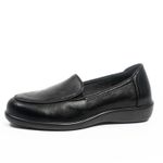 A2Z Ladies Teen Girls Wide Fit Slip-On PU Loafers Comfort Work Walking Shoes