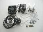 Biltong Jerky box dehydrator maker fan 60w bulbs hooks nuts bolts fixings 9/2