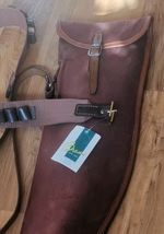 Brady of Halesowen Canvas-Leather 44” Gun Slip & Brady of Walsall 12G Belt L NWT