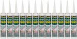 Everbuild Instant Nails High Strength Quick Grab Panel Adhesive White 290ml x 12