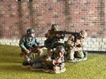 King & Country WW2 German Waffern SS MG 42 Gun Team RETIRED