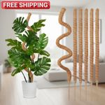 1pc Bendable Moss Pole Plant Support Climbing Vine Monstera Indoor Outdoor