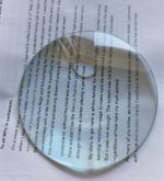 Large magnifying glass 3X spare parts replacement crafts beauty machine