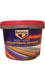 Bartoline Ready Mixed Wallcovering Adhesive Extra Strong 2.5kg Professional Use