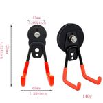 STRONG MAGNET GARAGE HOOK, NAIL FREE INSTALLATION, HIGH LOAD-BEARING, ANTI SLIP,