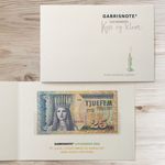 Gabris Fantasy Banknote Norway 25 Kiss and Hug 2025 Luciadagen A.01 00000 sign