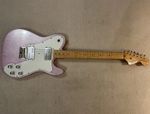 Squier Telecaster Deluxe metallic Pink Solid Body Electric Guitar Maple Neck 