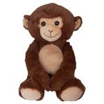 Monkey Soft Toy Cute Plushie Huggable Plush Brown