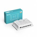SONOFF 4CHPROR3 WiFi RF Smart Switch 4 Gang DIN Rail Dry Contact Relay Alexa UK