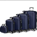 Lightweight Hardshell Spinner Luggage Set with 5Pcs Free Shipping UK