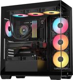 Corsair 3500X  3x Pre-Installed RS120-R ARGB Mid-Tower PC Case  with Type C