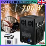 Cold Spark Machine 700W Firework Machine DMX Stage Effect Wedding DJ Party Event
