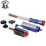 SHS Gear 14 Teeth Piston Cylinder Set Spring Guide Tappet Plate Nozzle Motor AEG