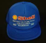 British Motorcycle Grand Prix 1989 Marshal Donington Park Shell Baseball Cap NOS