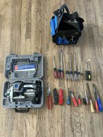 Tool Bundle Lot Craftsman Vintage Usa Made Vintage Dremel Trio 6800